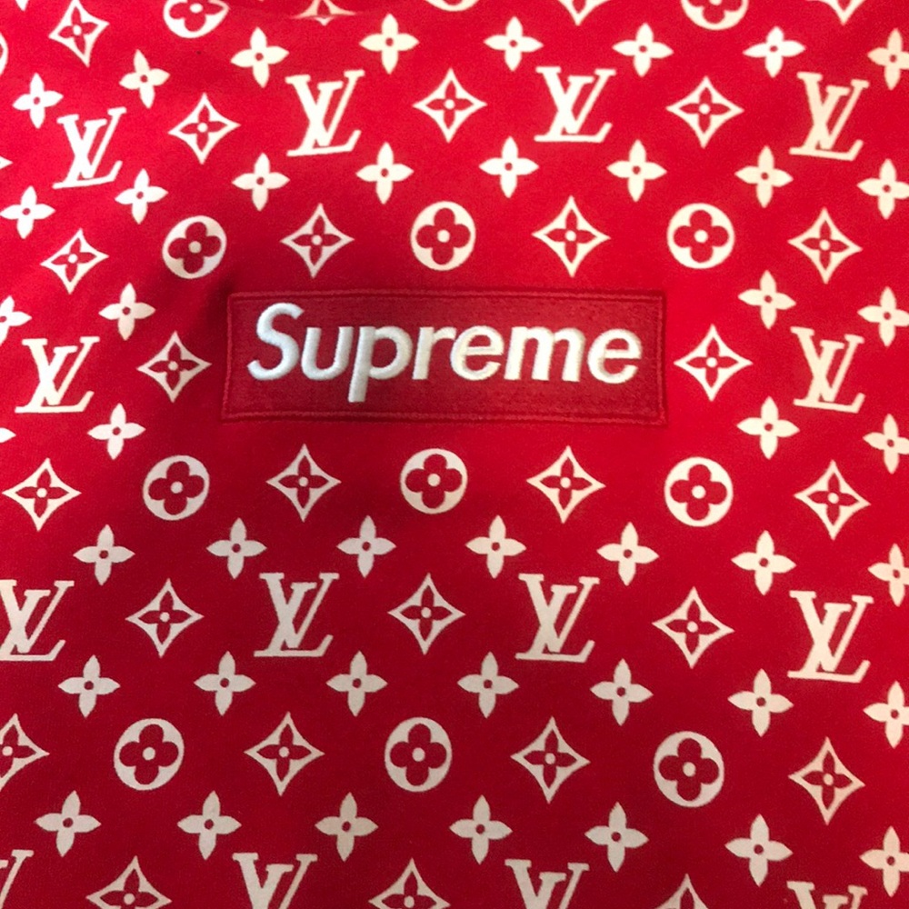 Supreme Louis Vuitton Hoodie M